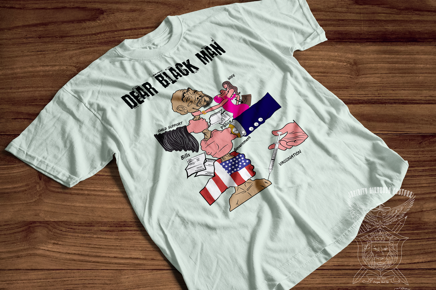 Dear Black Man T shirt Premium Quality