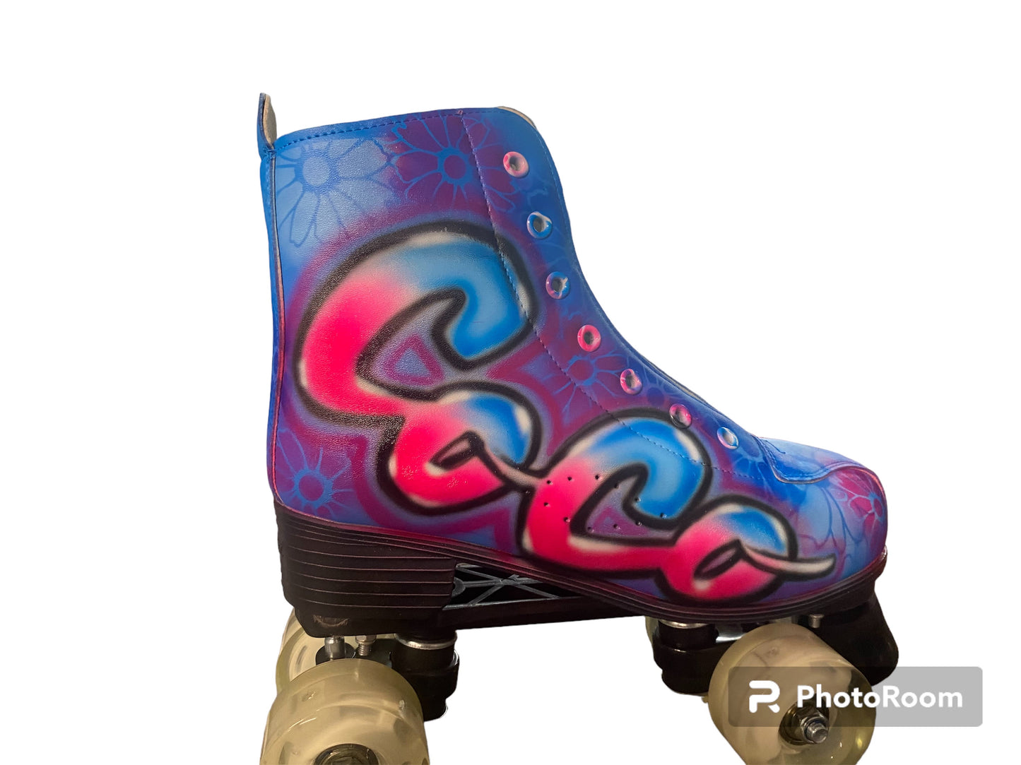 Airbrushed skates