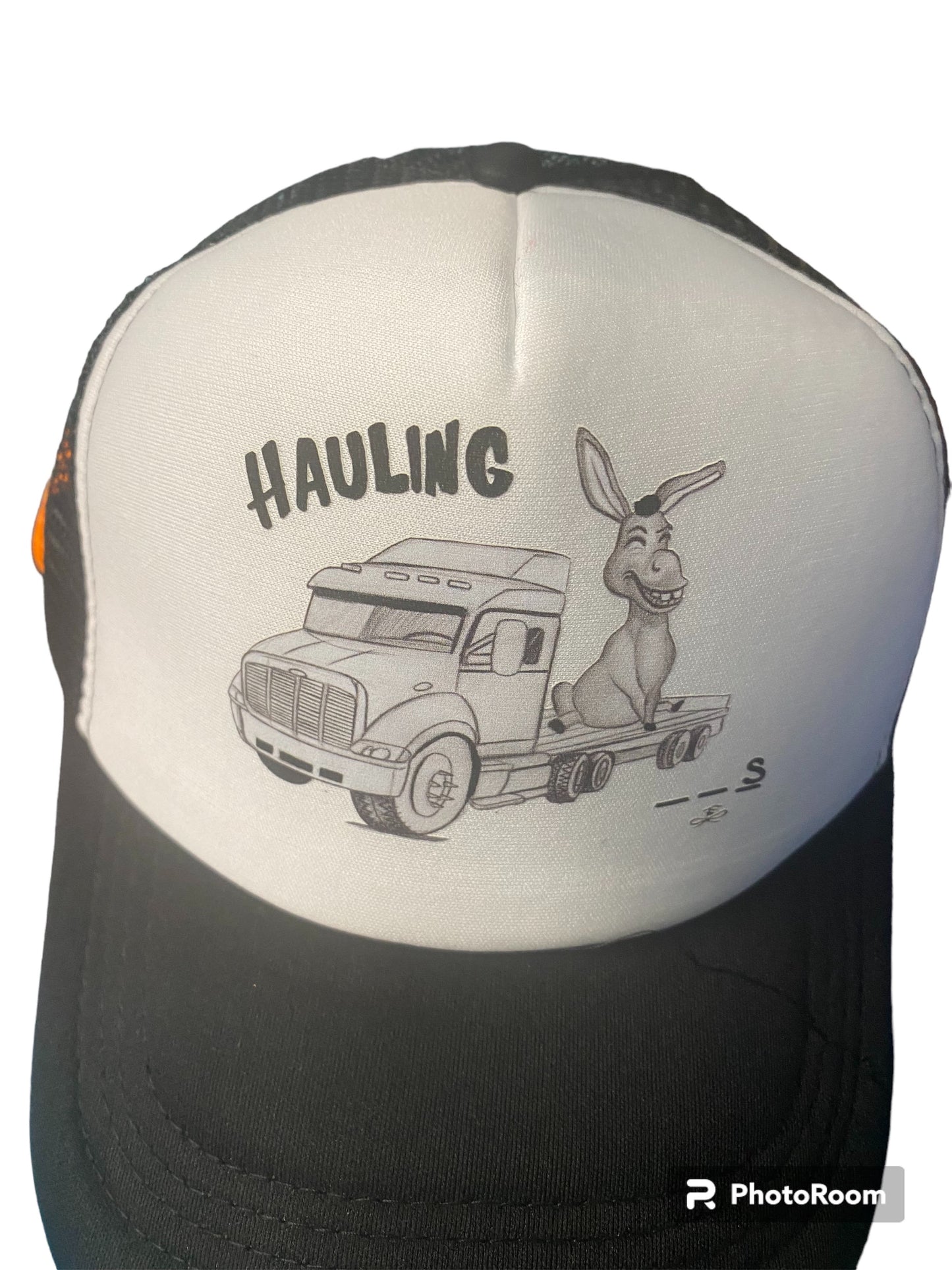 Hauling ass trucker hat